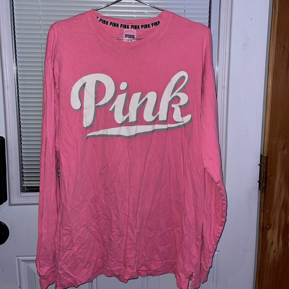 Medium PINK long sleeve shirt